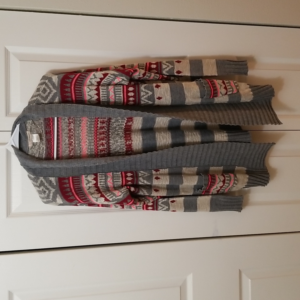 Open front cardigan